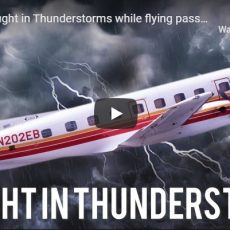 Plane Caught in Thunderstorms while flying passengers: NOT-Y